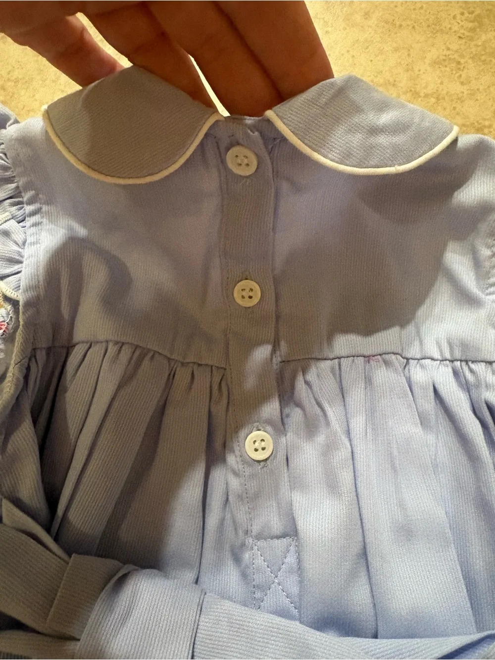 Cecil and Lou smocked dress size 6 months